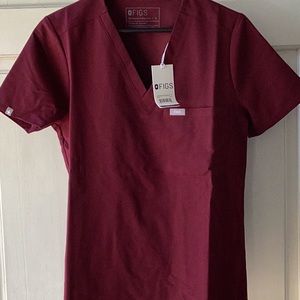 Brand New Figs One pocket Scrub top